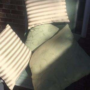 Throw pillows